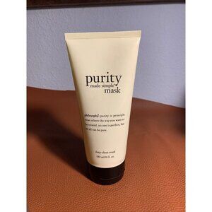 Philosophy Purity Made Simple  Deep Clean Mask 6oz New Opened Not Used‎